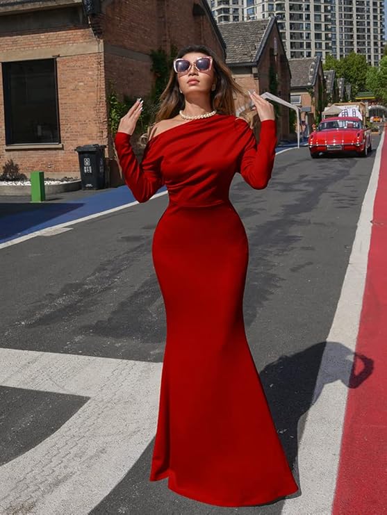 Red Gown Dress for Party