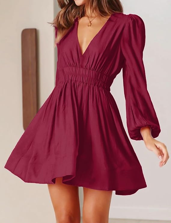 Full Sleeves A-Line Dress