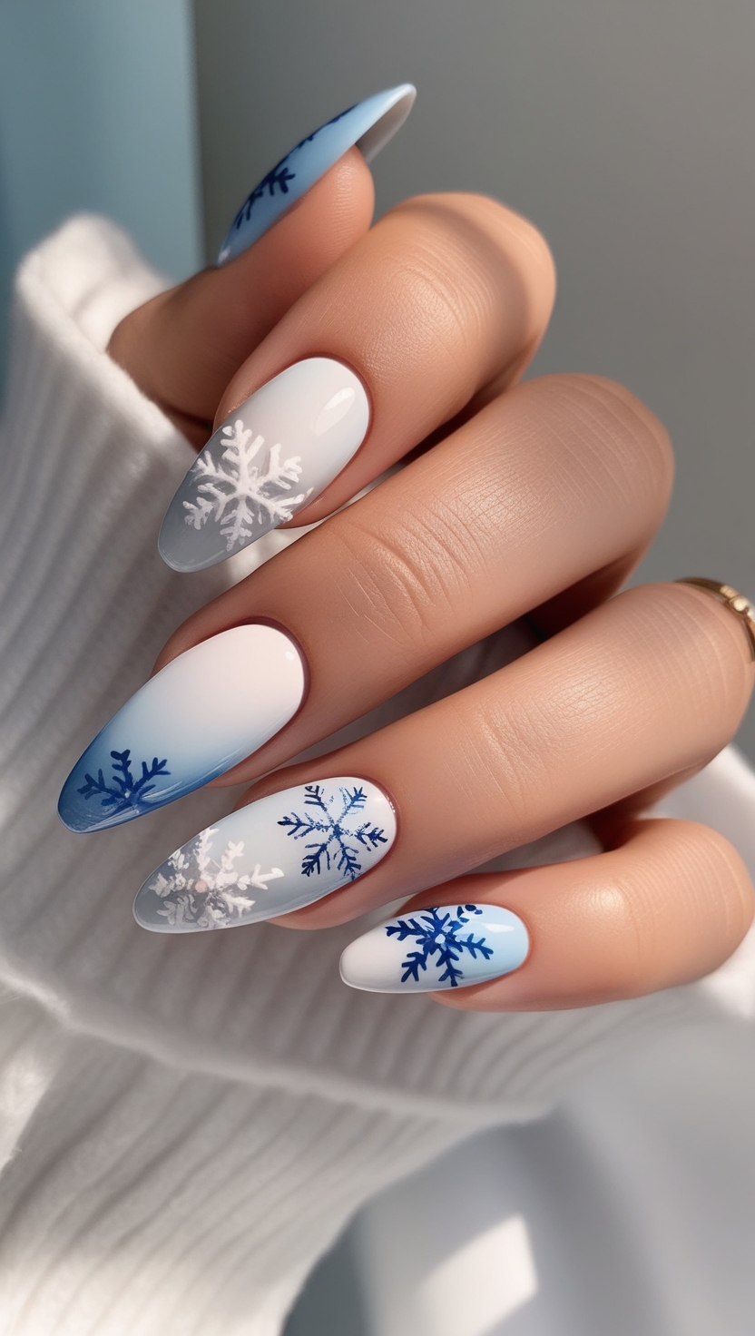 15 Trendy Winter Nail Art Ideas